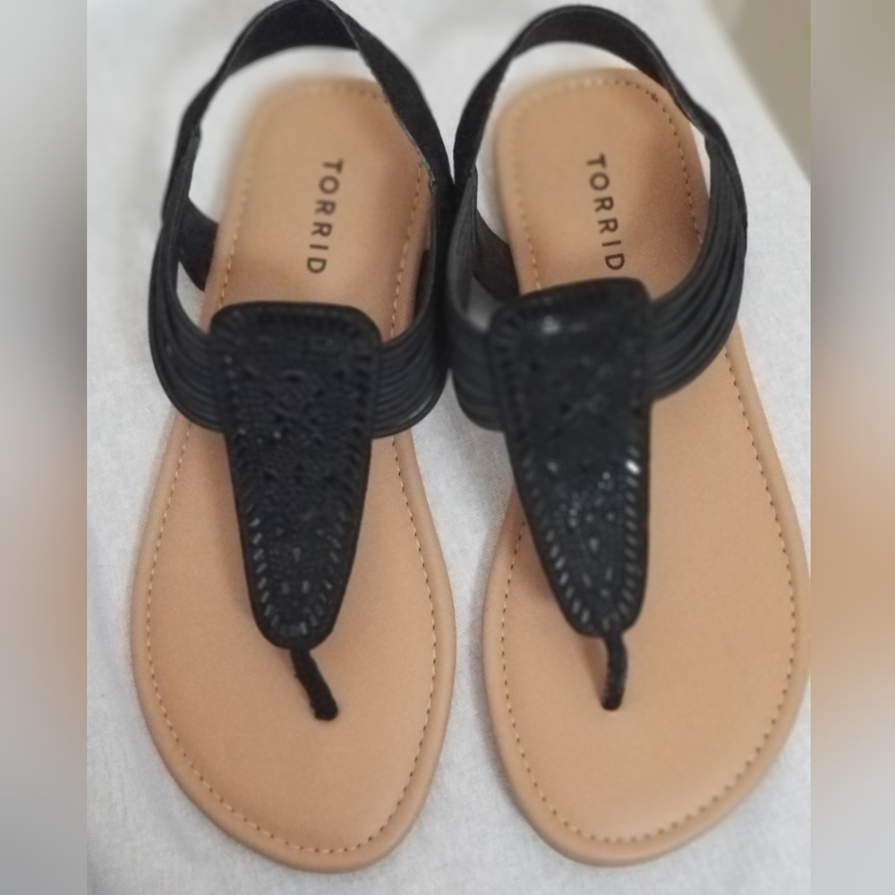 Black sandals